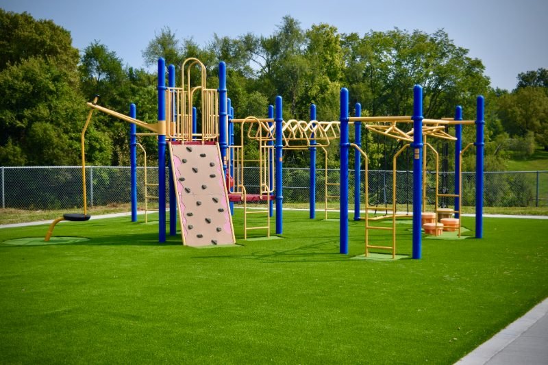 artificial grass project in Arlington