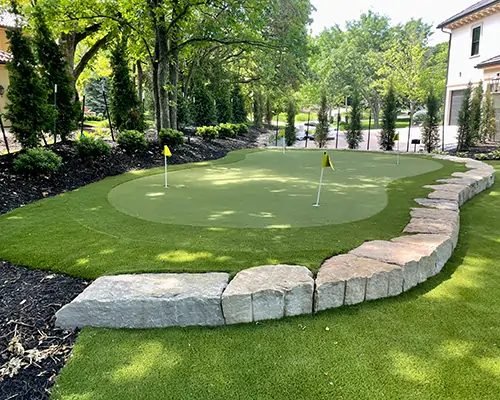 artificial grass project timeline in Arlington