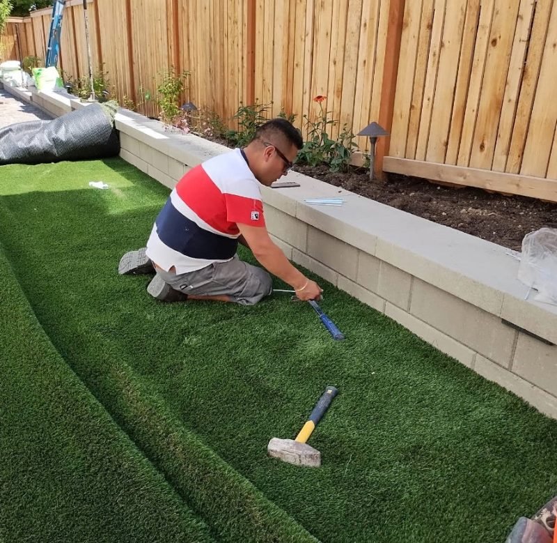 Pet Turf Installation project — Arlington, Virginia